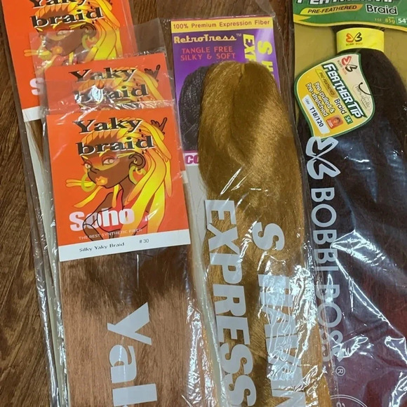 Hair Braid Bundle 11-Piece Lot New - Picture 2 of 7